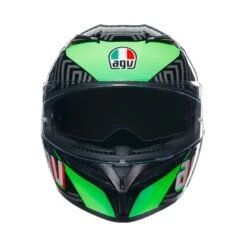 Agv K3 E2206 Mplk Kamaleon Zwart Rood Groen 013 Integraalhelm -Scorpion Winkel agv k3 e2206 mplk kamaleon black red green 013 6