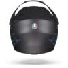 AGV AX9 Antartica Mat Zwart Blauw Adventure Helm -Scorpion Winkel agv ax9 antartica matt black cyan.19 1