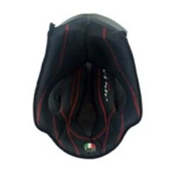 AGV Race 2 Top Pad Voor AGV Corsa & Pista Zwart Rood