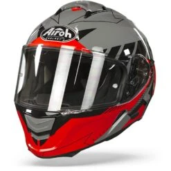 Airoh Spark Rise Zwart Rood Integraalhelm -Scorpion Winkel airoh spark rise black red frontpage