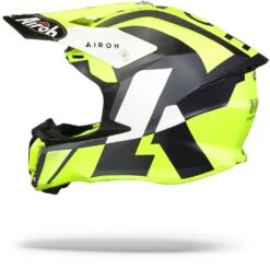 Airoh Twist 2.0 Lift Geel Zwart Crosshelm