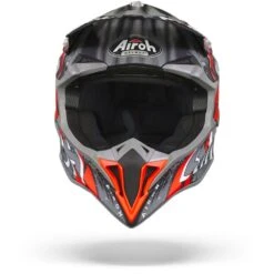 Airoh Wraap Alien Zwart Rood Crosshelm -Scorpion Winkel airoh wraap alien black red.01