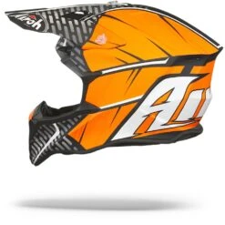Airoh Wraap Idol Oranje Zwart Crosshelm -Scorpion Winkel airoh wraap idol orange black.11