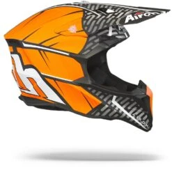 Airoh Wraap Idol Oranje Zwart Crosshelm -Scorpion Winkel airoh wraap idol orange black.29