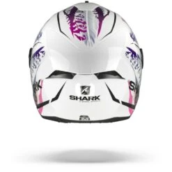 Shark D-Skwal 2 Shigan Wit Zwart Violet WKV Integraalhelm -Scorpion Winkel d skwal 2 shigan wkv white black viol.19 1