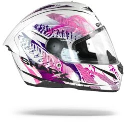 Shark D-Skwal 2 Shigan Wit Zwart Violet WKV Integraalhelm -Scorpion Winkel d skwal 2 shigan wkv white black viol.29 1