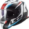 LS2 FF800 Storm Racer Rood Blauw Integraalhelm -Scorpion Winkel ff800 storm racer blue red 108002132