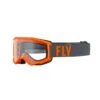 FLY Racing Focus Goggle Grey Orange Clear Lens -Scorpion Winkel fly racing focus goggle grey orange clear lens