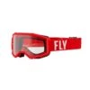 FLY Racing Focus Goggle Red White Clear Lens -Scorpion Winkel fly racing focus goggle red white clear lens