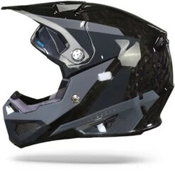 FLY Racing Formula Carbon Prime Grijs Carbon Crosshelm