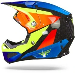 FLY Racing Formula Carbon Prime Hi-Vis Blauw Rood Crosshelm -Scorpion Winkel fly racing formula carbon prime hi vis blue red.11