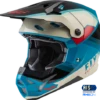 FLY Racing Formula CP Rush Zwart Stone Donker Teal Crosshelm -Scorpion Winkel fly racing formula cp rush helmet black stone dark teal