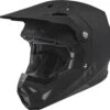 FLY Racing Formula CP Solid Mat Zwart Crosshelm -Scorpion Winkel fly racing formula cp solid helmet matte black