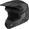 FLY Racing Kinetic Drift Zwart Charcoal Crosshelm -Scorpion Winkel fly racing kinetic drift ece helmet black charcoal