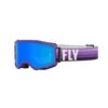 FLY Racing Zone Goggle Purple Black W Sky Blue Mirror Smoke Lens -Scorpion Winkel fly racing zone goggle purple black w sky blue mirroroke lens