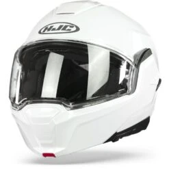HJC I100 Donker Wit Systeemhelm -Scorpion Winkel hjc i100 white frontpage