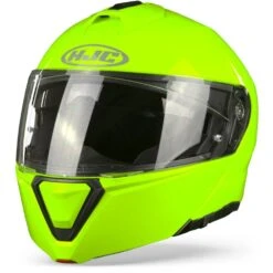 HJC I90 Geel Systeemhelm -Scorpion Winkel hjc i90 solid yellow frontpage