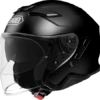Shoei J-Cruise II Zwart Jethelm -Scorpion Winkel j cruiseii black front