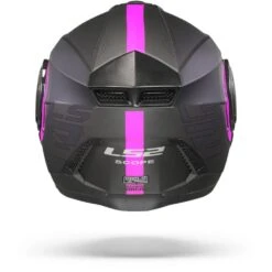 LS2 FF902 Scope Arch Mat Titanium Roze Systeemhelm -Scorpion Winkel ls2 ff902 scope arch matt titanium pink.19