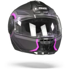 LS2 FF902 Scope Arch Mat Titanium Roze Systeemhelm -Scorpion Winkel ls2 ff902 scope arch matt titanium pink.35