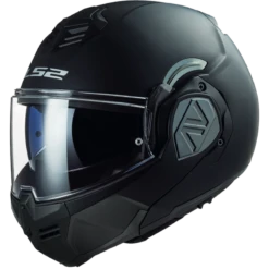 LS2 FF906 Advant Solid Mat Zwart Systeemhelm