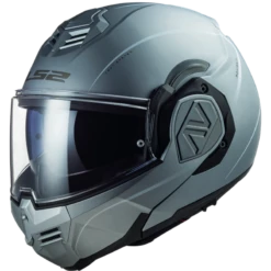 LS2 FF906 Advant Special Mat Zilver Systeemhelm