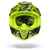 LS2 MX437 Fast Evo Crusher Zwart H-V Geel Crosshelm -Scorpion Winkel ls2 mx437 fast evo cruiser black hi vis yellow.01