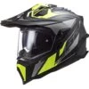 LS2 MX701 C Explorer Focus ECE 22.06 Mat Titanium Hivis Geel Adventure Helm -Scorpion Winkel ls2 mx701 c explorer focus ece 22 06 matt titanium hivis yellow motocross helmet