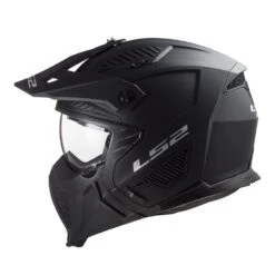 LS2 OF606 Drifter Solid Matt Black 06 Multi Helmet -Scorpion Winkel ls2 of606 drifter solid matt black 06 5
