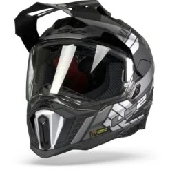 LS2 MX701 Explorer Atlantis Mat Titanium Adventure Helm