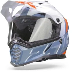 LS2 MX436 Pioneer Evo Evolve Wit Kobalt Adventure Helm -Scorpion Winkel ls2mx436pioneerevoevolvewhitecobalt frontpage