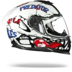 Nexx SX.100R Hungry Miles Wit Integraalhelm -Scorpion Winkel nexx sx 100r hungry miles white.29