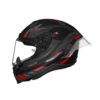 Nexx X.R3R Precision Zwart Rood Matt Integraalhelm -Scorpion Winkel nexx x r3r precision black red matt