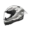 Nexx X.R3R Precision Wit Grijs Mat Integraalhelm -Scorpion Winkel nexx x r3r precision white grey matt