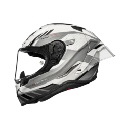 Nexx X.R3R Precision Wit Grijs Mat Integraalhelm