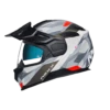 Nexx X.Vilijord Taiga Wit Rood Systeemhelm -Scorpion Winkel nexx x vilijord taiga white red