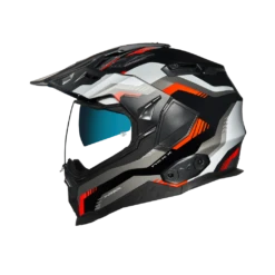 Nexx X.Wed2 Columbus Rood Grijs Adventure Helm -Scorpion Winkel nexx x wed2 columbus red grey