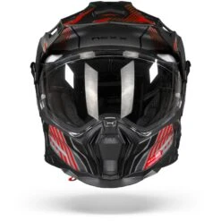 Nexx X.WED2 Wild Country Grijs Rood Mat Adventure Helm -Scorpion Winkel nexx x wed2 wild country gry red mt.01