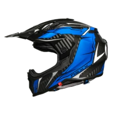Nexx X.Wrl Atika Blauw Wit Adventure Helm