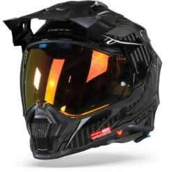 Nexx X.WRL Atika Zwart Grijs Adventure Helm -Scorpion Winkel nexx x.wrl atika black grey frontpage