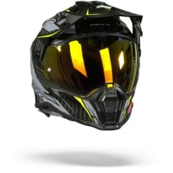 Nexx X.WRL Atika Grijs Neon Adventure Helm -Scorpion Winkel nexx x.wrl atika grey neon.35