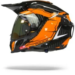 Nexx X.WRL Atika Oranje Grijs Adventure Helm -Scorpion Winkel nexx x.wrl atika orange grey.11