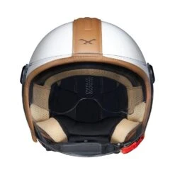 Nexx Y.10 Midtown Wit Camel Jet Helm -Scorpion Winkel nexx y 10 midtown white camel 2
