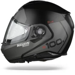 Nolan N100-5 Plus Distinctive 21 Flat Zwart Systeemhelm -Scorpion Winkel nolan n100 5 plus distinctive 21 flat black.10 1