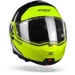 Nolan N100-5 Plus Distinctive 28 Glans Zwart Geel Wit Systeemhelm -Scorpion Winkel nolan n100 5plus distinctive28 glossyblackyellow.35