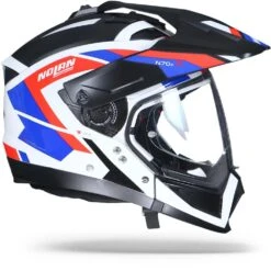 Nolan N70-2 X Grandes Alpes 26 Metal Wit Blauw Rood Multihelm -Scorpion Winkel nolan n70 2 x grandes alpes 026.29 1