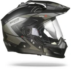 Nolan N70-2 X Grandes Alpes 21 Flat Zwart Grijs Multihelm