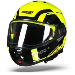 Nolan N100-5 Consistency LED Geel N-Com 026 Systeemhelm -Scorpion Winkel nolann100 5consistencyyellow.04