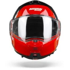 Nolan N100-5 Plus Distinctive 27 Glans Zwart Rood Wit Systeemhelm -Scorpion Winkel nolann100 5plusdistinctive27glossyblackred.01