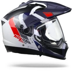 Nolan N70-2 X Decurio 33 Metaal Wit Blauw Zilver Rood Multihelm -Scorpion Winkel nolann702xdecurio33metalwhitebluesilverred.29